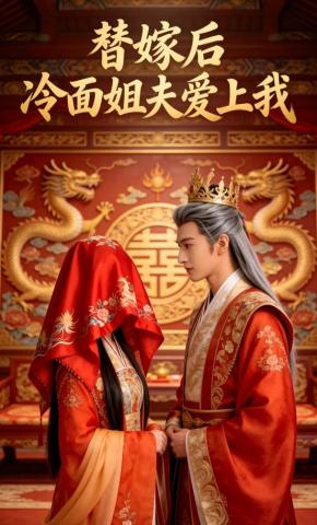 短剧《替嫁后 冷面姐夫爱上我》海报