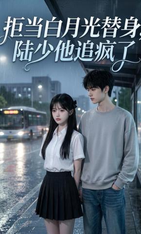 短剧《拒当白月光替身，陆少他追疯了》海报