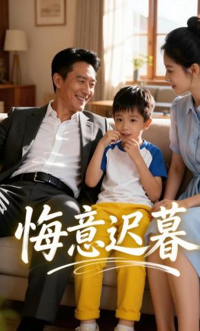 短剧《悔意迟暮》海报
