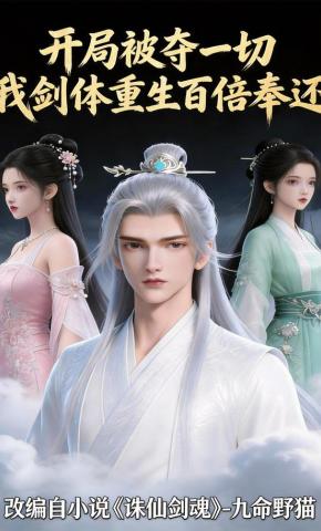 短剧《开局被夺一切，我剑体重生百倍奉还》海报