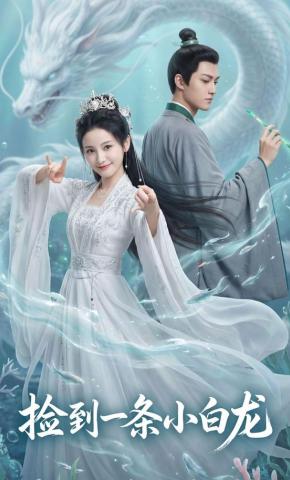 短剧《捡到一条小白龙》海报