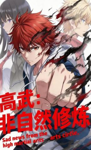 短剧《高武：非自然修炼》海报