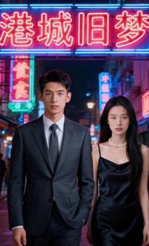 短剧《港城旧梦》海报