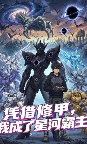 短剧《凭借修甲，我成了星河霸主》海报