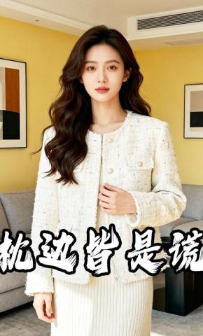 短剧《枕边皆是谎》海报