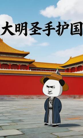 短剧《大明圣手护国》海报