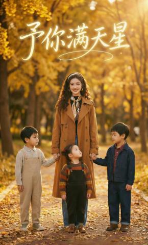 短剧《予你满天星》海报