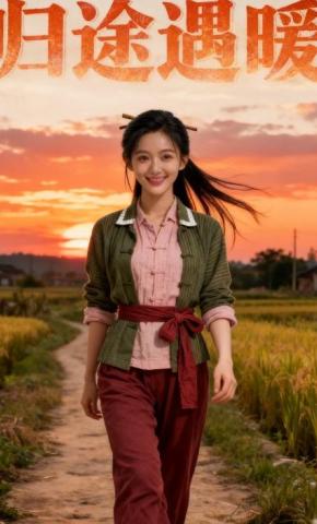 短剧《归途遇暖》海报
