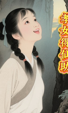 短剧《孝女得仙助》海报