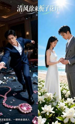 短剧《清风徐来栀子花开》海报