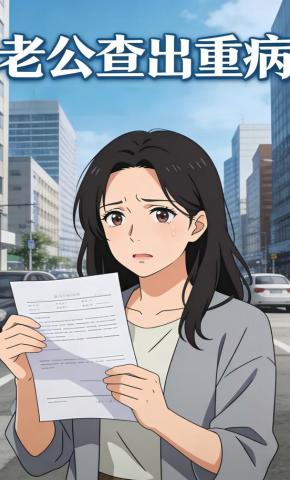 短剧《老公查出重病》海报