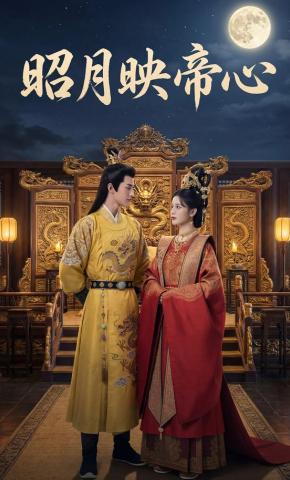 短剧《昭月映帝心》海报