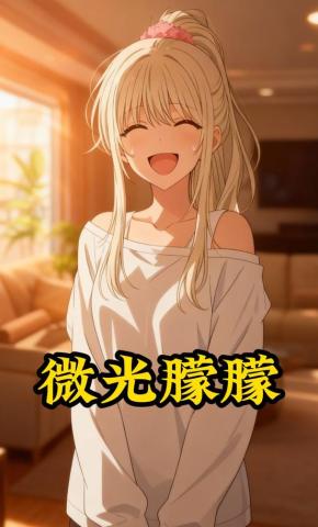 短剧《微光朦朦》海报