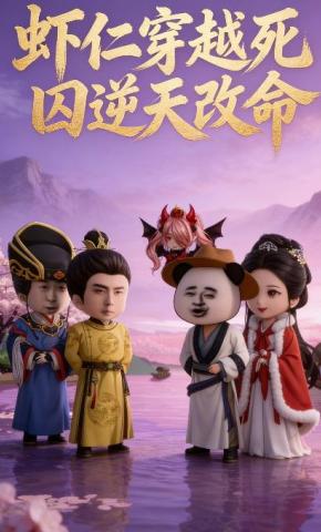 短剧《虾仁穿越死囚逆天改命》海报