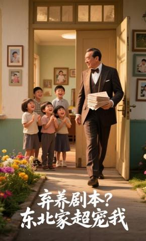 短剧《弃养剧本？东北家超宠我》海报