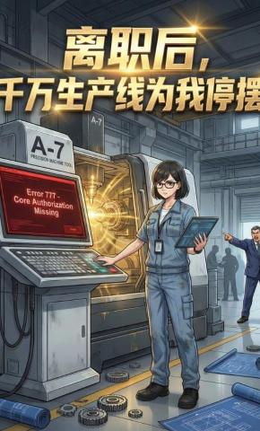 短剧《离职后，千万生产线为我停摆》海报