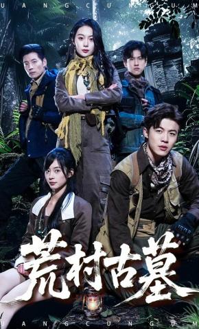 短剧《荒村古墓》海报