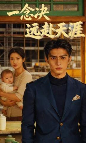 短剧《一念决，远赴天涯》海报