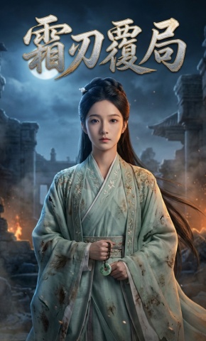 短剧《霜刃覆局》海报