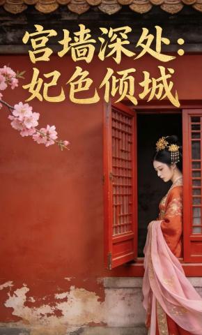 短剧《宫墙深处：妃色倾城》海报