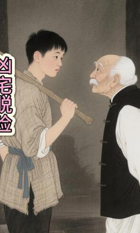 短剧《凶宅脱险》海报