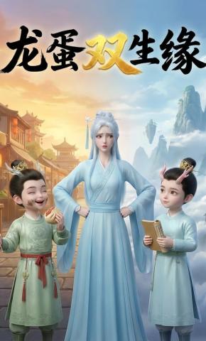 短剧《龙蛋双生缘》海报