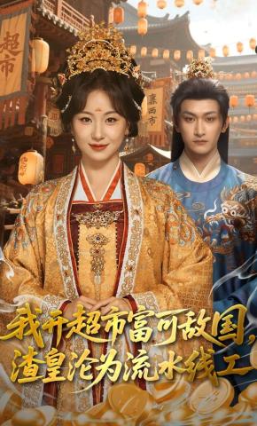 短剧《我开超市富可敌国，渣皇沦为流水线工》海报