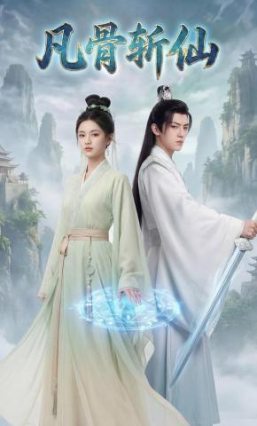 短剧《凡骨斩仙》海报