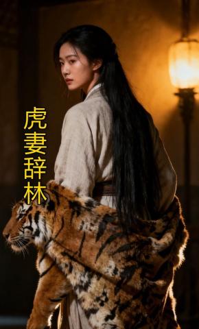 短剧《虎妻辞林》海报