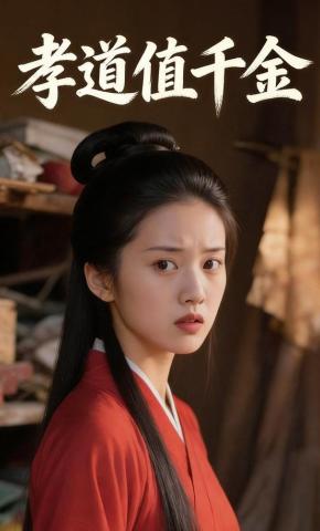 短剧《孝道值千金》海报