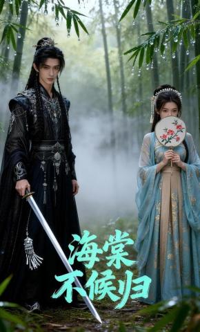 短剧《海棠不候归》海报