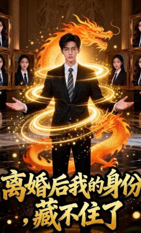 短剧《离婚后我的身份，藏不住了》海报