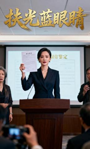 短剧《扶光蓝眼睛》海报
