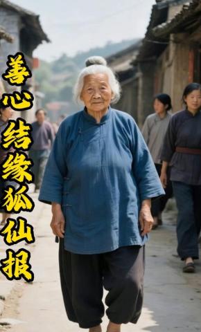 短剧《善心结缘狐仙报》海报