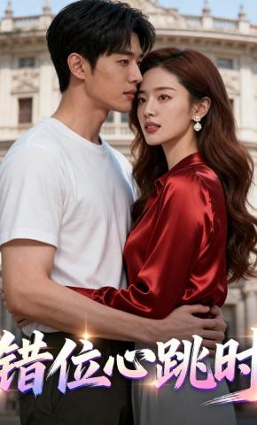 短剧《错位心跳时》海报