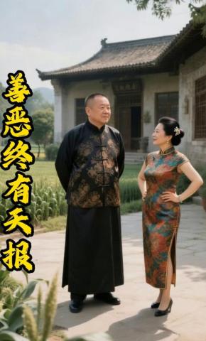 短剧《善恶终有天报》海报