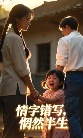 短剧《情字错写，惘然半生》海报