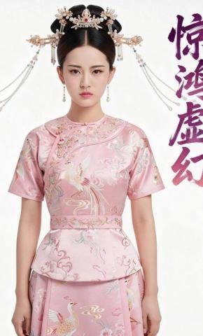 短剧《惊鸿虚幻》海报