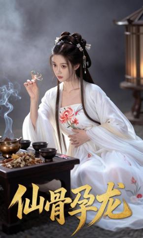 短剧《仙骨孕龙》海报