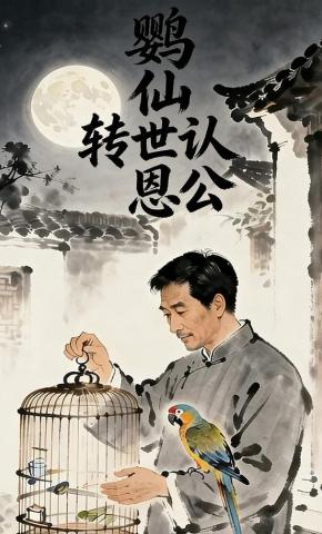 短剧《鹦仙转世认恩公》海报