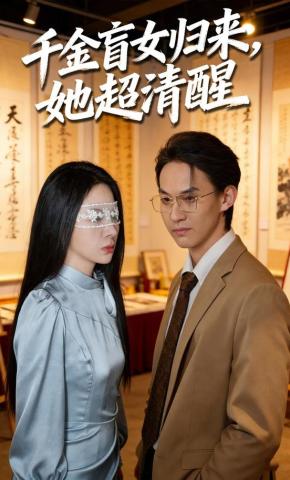 短剧千金盲女归来，她超清醒海报