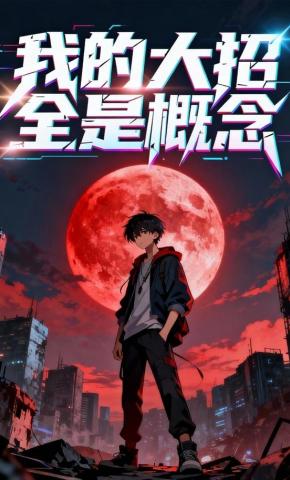 短剧《我的大招全是概念》海报