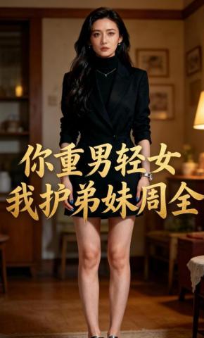 短剧《你重男轻女，我护弟妹周全》海报