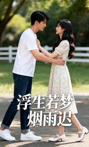 短剧《浮生若梦烟雨迟》海报