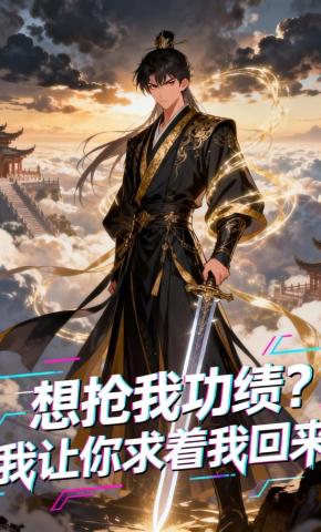 短剧《想抢我功绩？我让你求着我回来》海报