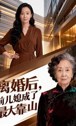 短剧《离婚后，前儿媳成了最大靠山》海报