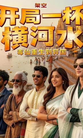 短剧《架空：开局一杯横河水 毒仙重生到异国》海报
