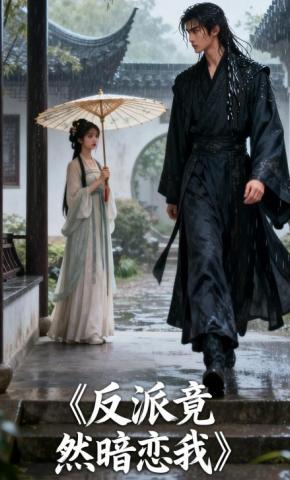 短剧《反派竟然暗恋我》海报