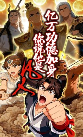 短剧《亿万功德加身，你说他是凡人？》海报