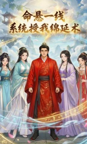 短剧《命悬一线，系统授我绵延术》海报